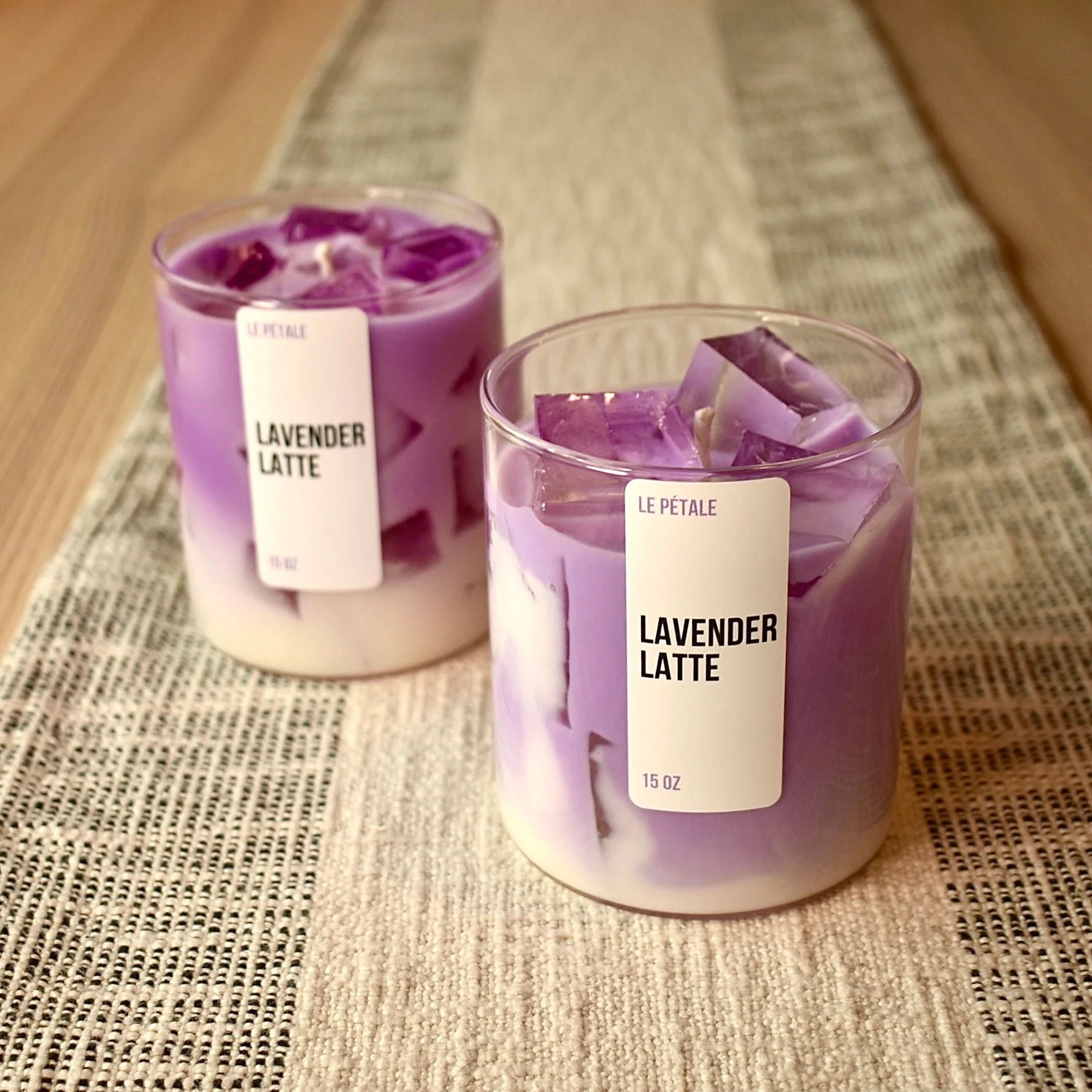 Iced Lavender Matcha Latte